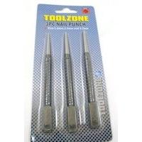 Toolzone 3pc Centre Punch Set