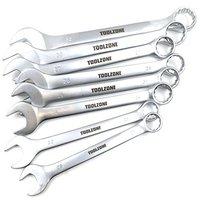 Toolzone 8pc Satin Cvmm Jumbo Spanners 20-32mm