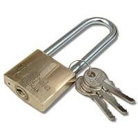 Toolzone Brass Padlocks - 50mm -long Shank - Each