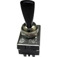 Toggle switch 250 Vac 6 A 2 x On/Off/On SCI R13-25E1-05 latch/0/latch 1 pc(s)