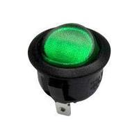 toggle switch 250 vac 10 a 1 x offon sci r13 208b 02 green 250vac 150k ...