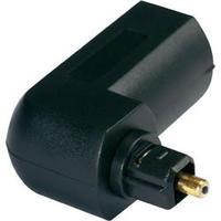 Toslink Digital Audio Adapter [1x Toslink plug (ODT) - 1x Toslink socket (ODT)] 0 m Black Hicon