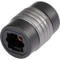 Toslink Digital Audio Adapter [1x Toslink socket (ODT) - 1x Toslink socket (ODT)] 0 m Black Hicon