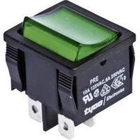 Toggle switch 250 Vac 6 A 2 x Off/On TE Connectivity 1634200-9 latch 1 pc(s)