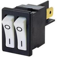 Toggle switch 250 Vac 10 A 2 x Off/On Arcolectric H880TVAAAB latch 1 pc(s)