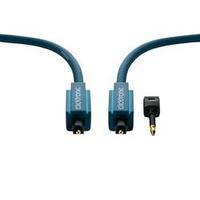 Toslink Digital Audio Cable [1x Toslink plug (ODT) - 1x Toslink plug (ODT)] 0.50 m Blue clicktronic