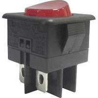 Toggle switch 250 Vac 10 A 1 x Off/On SCI R13-104B-01 RED ACTUATOR latch 1 pc(s)