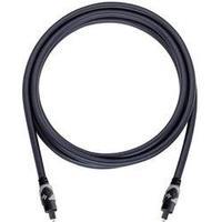 Toslink Digital Audio Cable [1x Toslink plug (ODT) - 1x Toslink plug (ODT)] 1 m Black Oehlbach