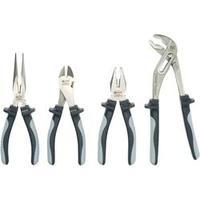 toolcraft 814611 4 piece professional work pliers set