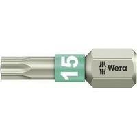 torx bit t 15 wera 38671 ts tx 15 x 25 mm stainless steel d 63 1 pcs