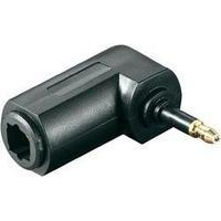 Toslink Digital Audio Adapter [1x Optical plug 3.5mm - 1x Toslink socket (ODT)] 0 m Black Goobay