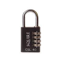 Toughlock Re-Codeable Black Combination Padlocks 20mm (Pack of 3)