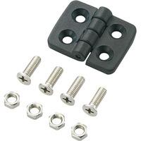 Toolcraft PH-2020-6 Plastic Hinge 39 x 30.5 x 4 Inc Screws/Washers