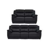 Touch 3 and 2 Seater Leather Power Recliner Sofas