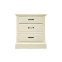 Toulouse Painted Pine Three Drawer Chest