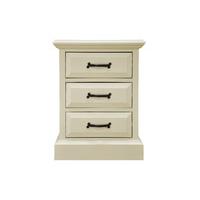 Toulouse Painted Pine Bedside Cabinet