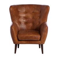 Tobin Outback Leather Chair, Tan