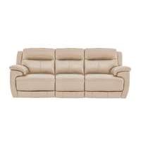 Touch 3 Seater Leather Recliner Sofa