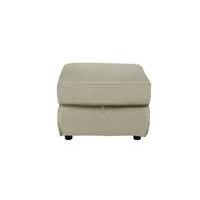 Touch Leather Storage Footstool