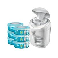 tommee tippee sangenic nappy wrapper set