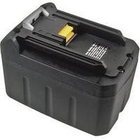 Tool battery AP APMA/MS 24 V/3, 3 Ah P5209 replaces original battery Makita BH 2430, Maktia BH 2433 24 V 3.3 Ah NiMH