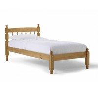 torino short wooden bed frame antique single