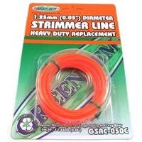 Toolzone Strimmer Line Wire Cord - 1.25mm - Light Duty Elec Strimmers