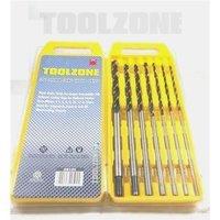 Toolzone 7 Piece 300mm Wood Drill Bits