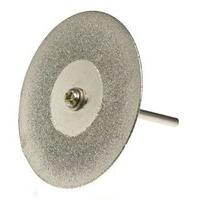 Toolzone 50mm Diamond Coated Mini Cutting Disc Wheel Hobby Drill