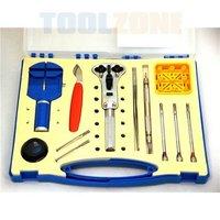 Toolzone 28pc Watch Repair Set, Strap Adjustment, Battery Replacement Back