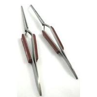 Toolzone 2pc Self Locking Soldering Tweezers