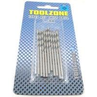 Toolzone 2.5mm 10pc High Speed Steel Drills