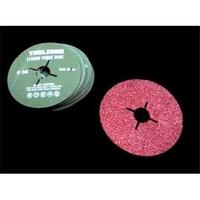 Toolzone 10pc 115mm 36 Grit Fibre Discs