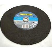 Toolzone 12in Metal Cutting Disc Flat Centre