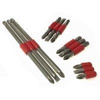 Toolzone 12pc Assorted Power Bit Set