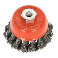 Toolzone - 80mm M14 - Professional Twist Knot Cup Brush