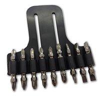 Toolzone - 9 Piece Double Ended Power Bit Set & Holder