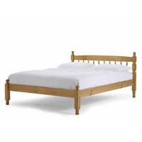 torino antique pine bedframe