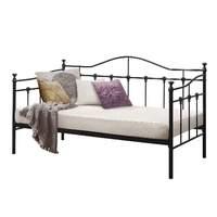 torino bed frame in black