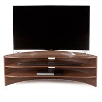 Tom Schneider Curvature 1500 Natural Walnut Hand Made TV Stand