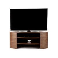 tom schneider elliptic 1100 natural walnut hand made tv stand