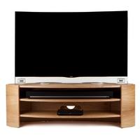 Tom Schneider Elliptic 1400 Natural Oak Hand Made TV Stand