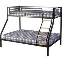 Toby Triple Sleeper Metal Bunk Bed in Black