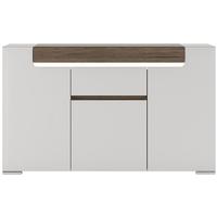 Toronto Sideboard - 3 Door 1 Drawer with Plexi Lighting