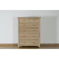 Toulouse Oak Chest of Drawer - 4+2 Drawer