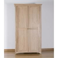 Toulouse Oak Wardrobe - Full Length