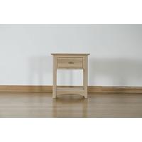 toulouse oak bedside table