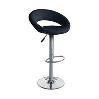 Torino Bar Stools (2 - SAVE £20), Black x2, Steel