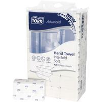 Tork 120288 Hand Towel Interfold Soft H2 Xpress System - 21 Packs ...