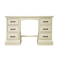 Toulouse Painted Pine Pedestal Dressing Table